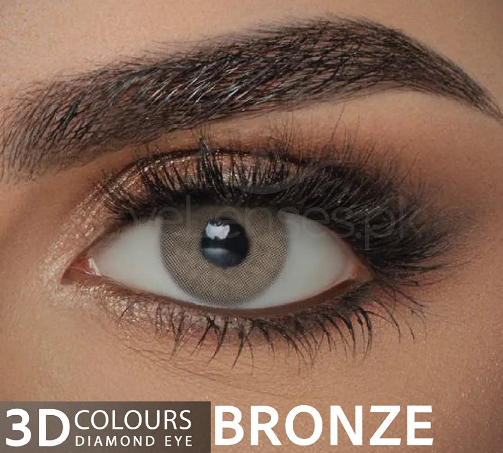 Bronze Diamond Eye – 3D Color
