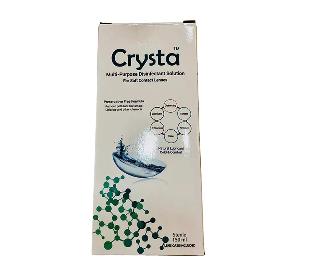 Multi-Purpose Contact Lens Solution 150 ML – Crysta