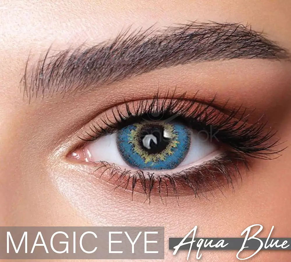 Aqua Blue Tri Tone Series – Magic Eye