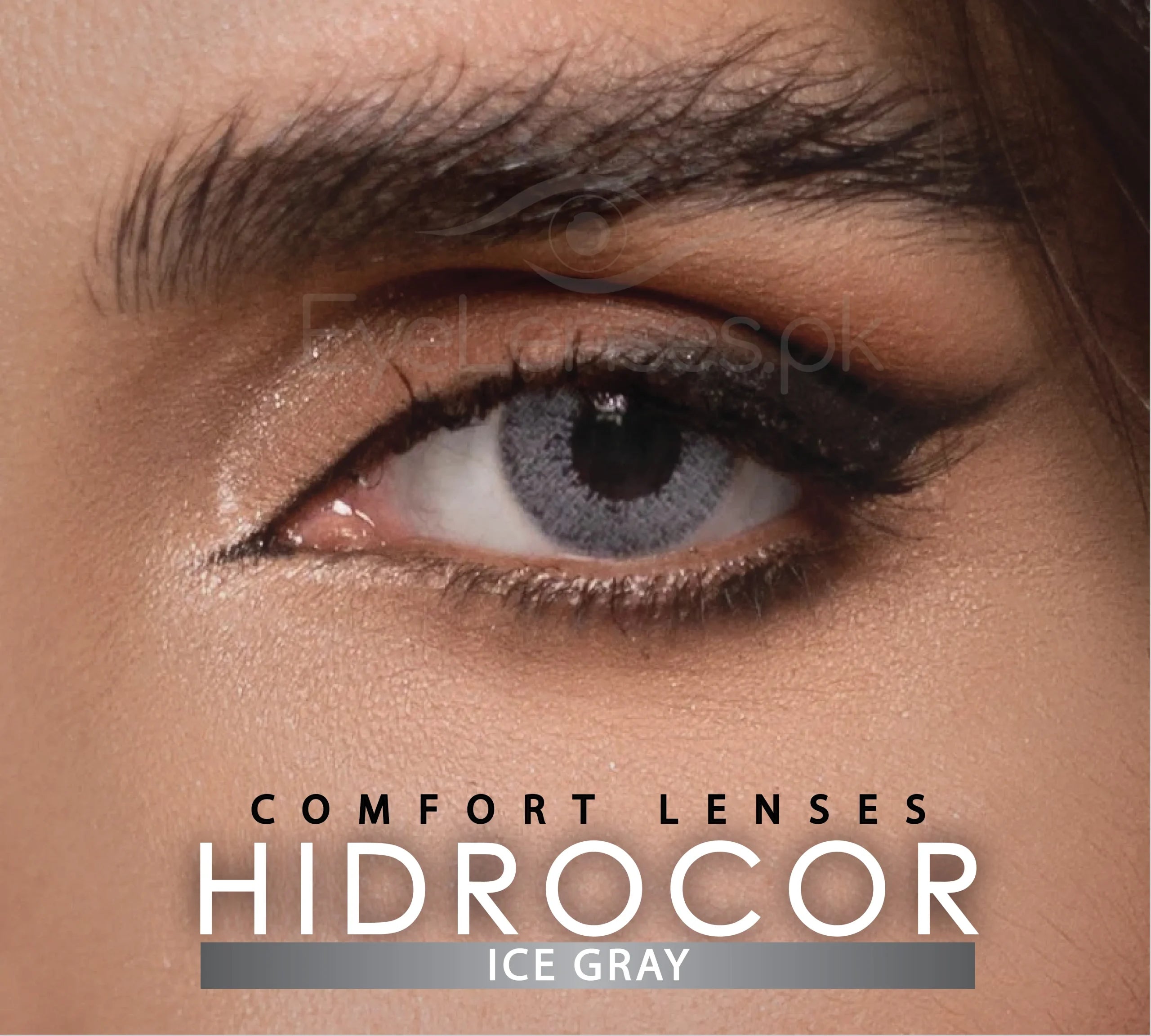 Ice Gray Hidrocor – Comfort Lenses