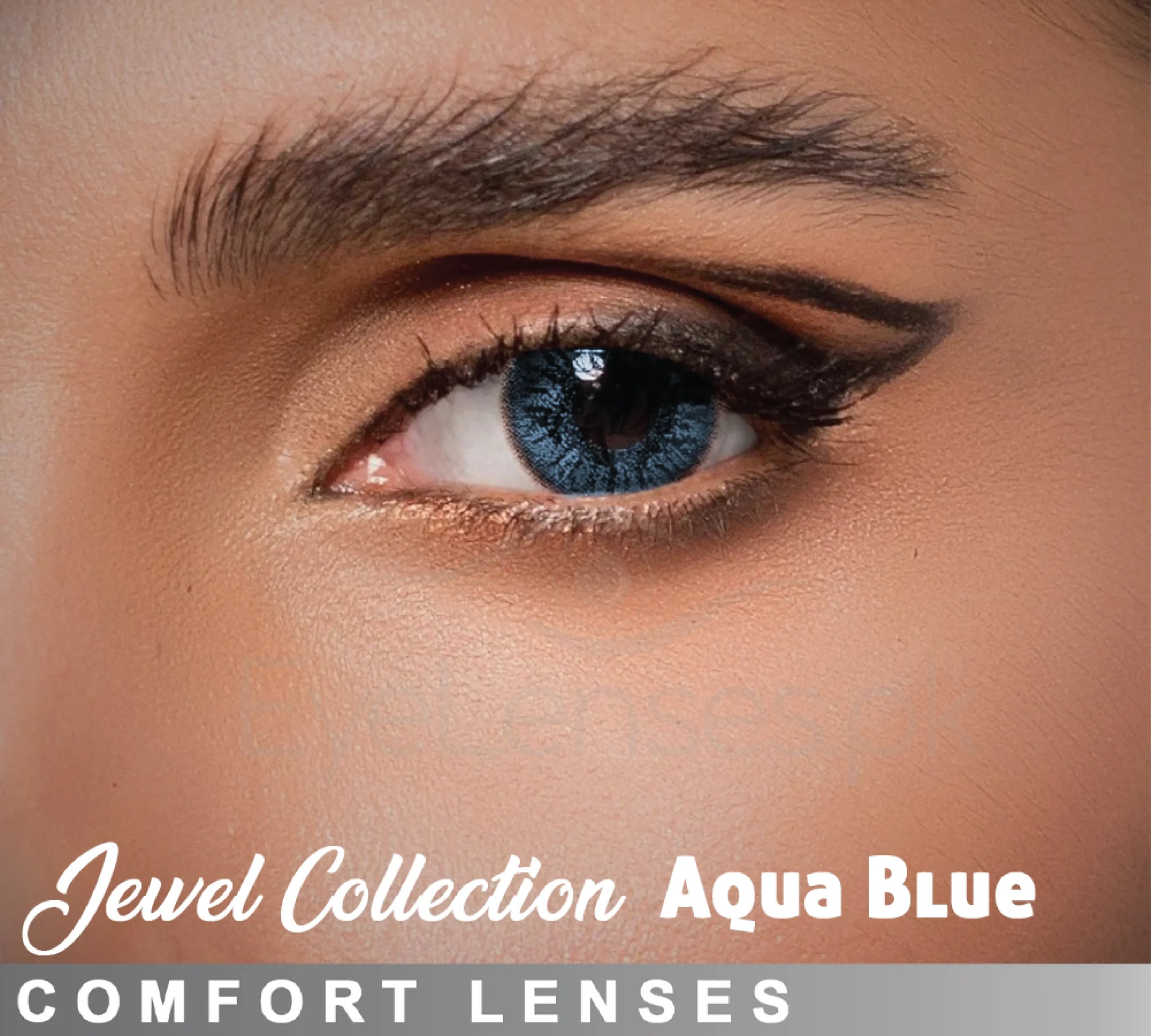 Aqua Blue Jewel – Comfort Lenses