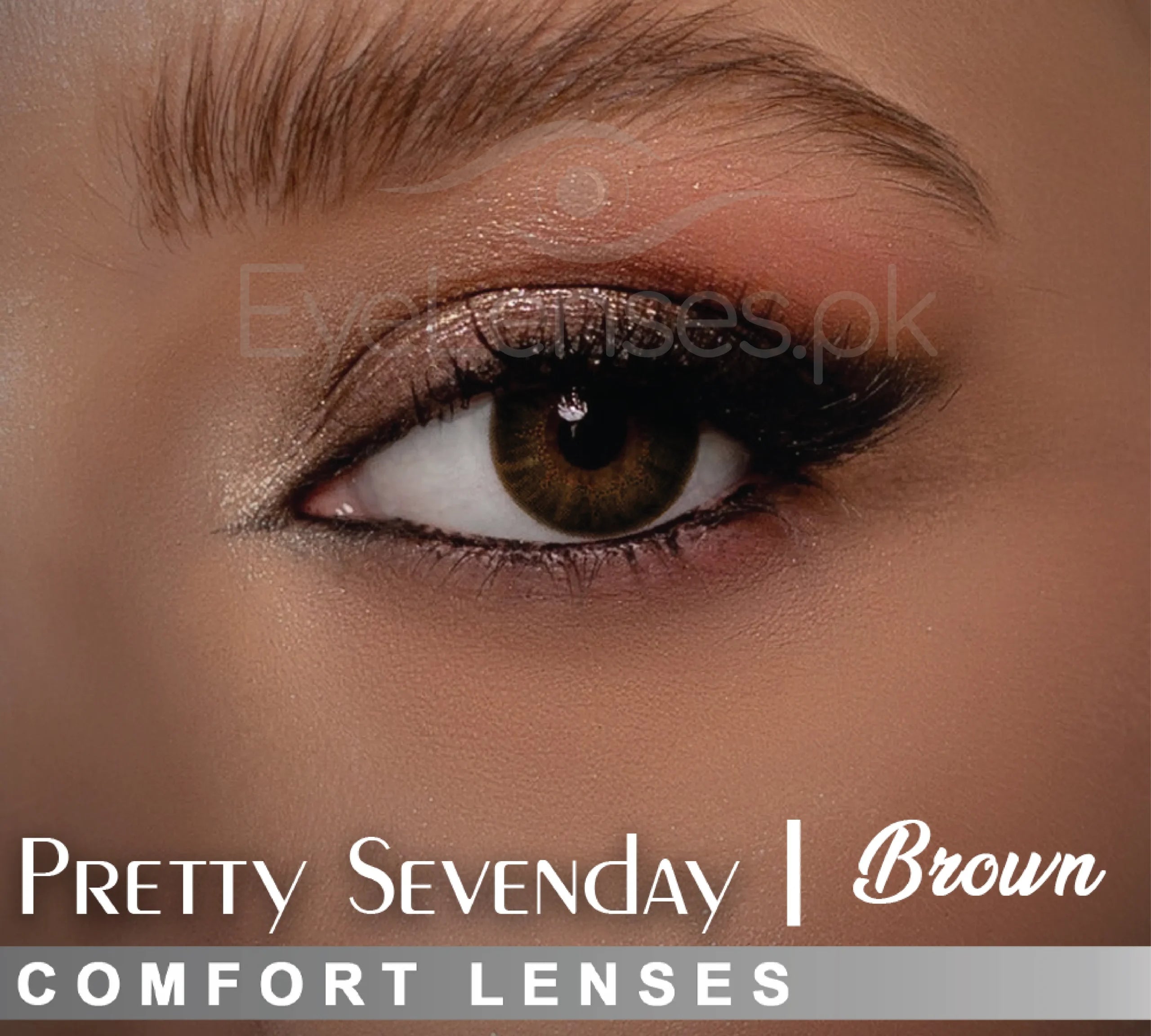 Brown Pretty Seven Day – Comfort Lenses