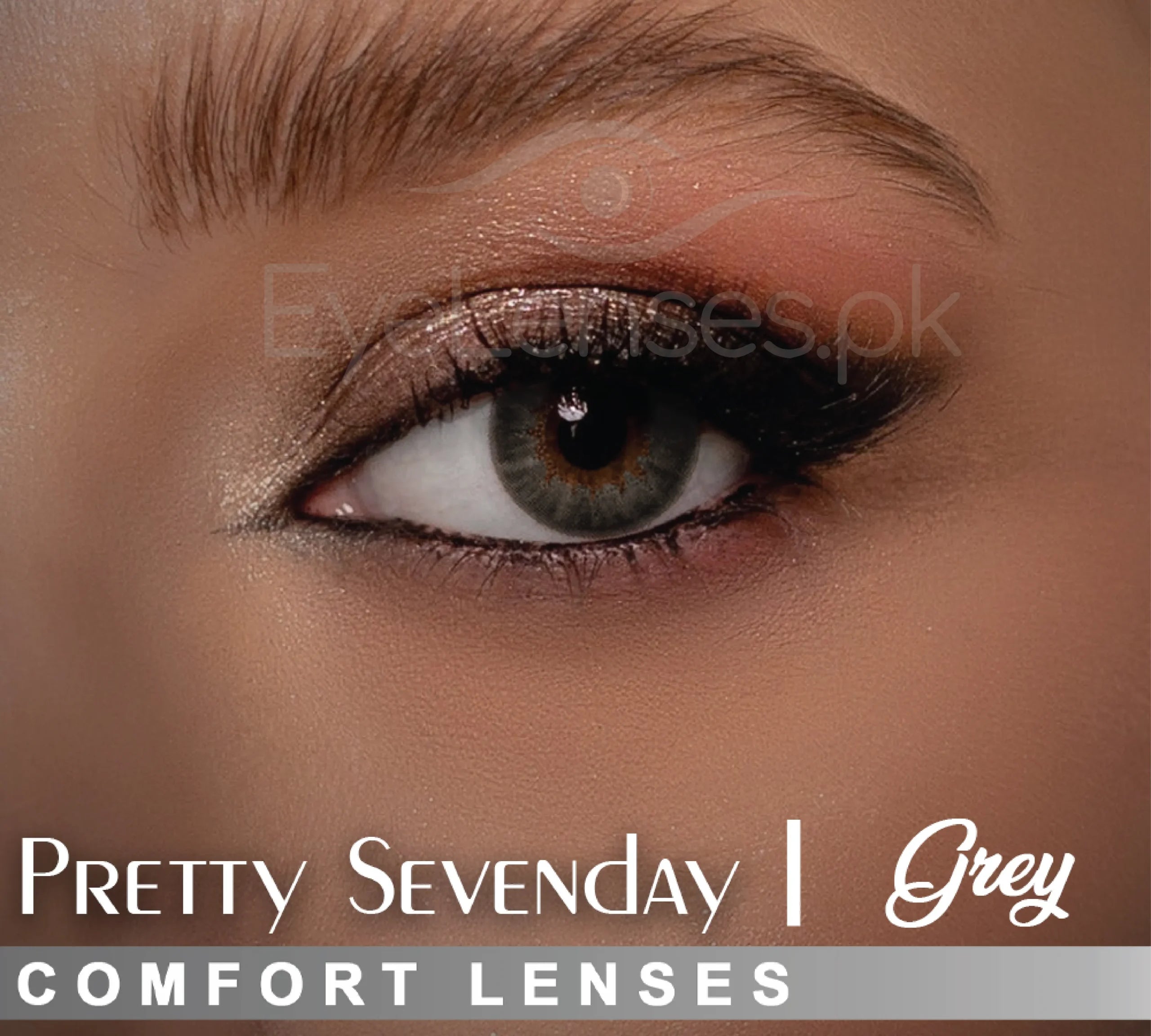 Gray Pretty Seven Day – Comfort Lenses