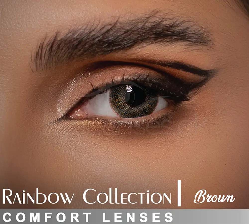 Brown Rainbow – Comfort Lenses