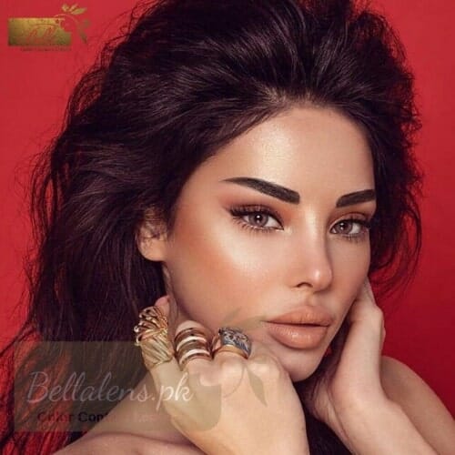 Buy Bella Elite Sandy Gray Eye Contact Lenses in Pakistan - Elite Collection - Bellalens.pk