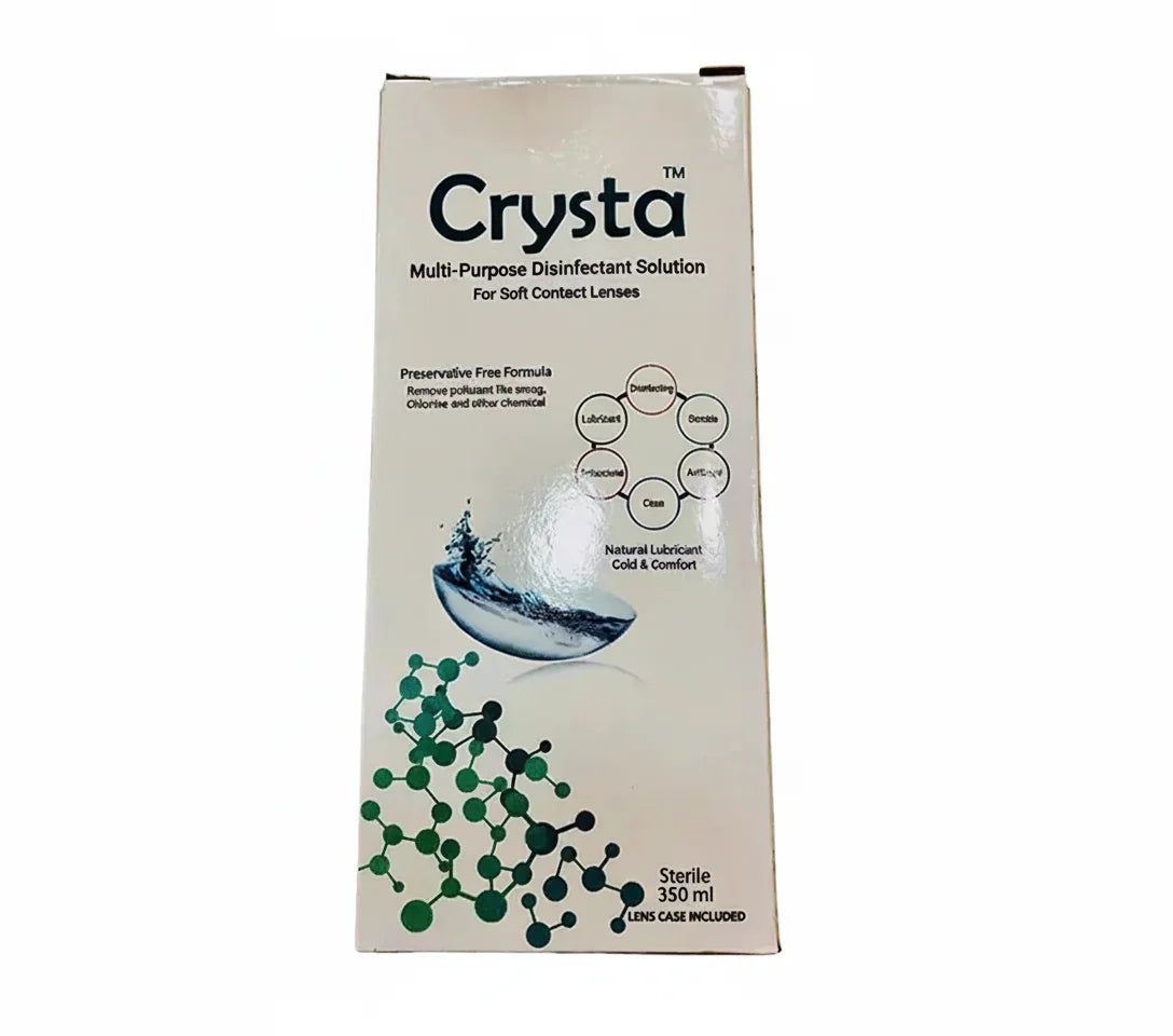 Multi-Purpose Contact Lens Solution 350 ML – Crysta