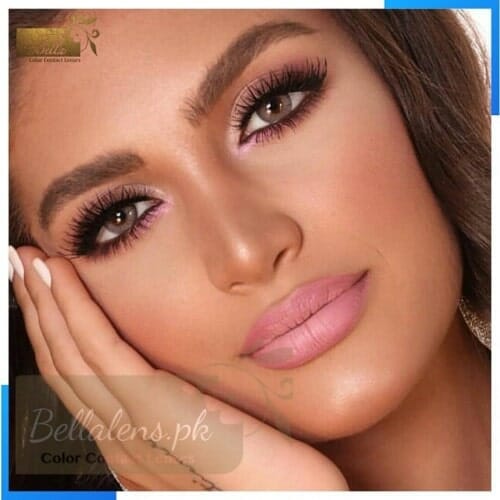 Buy Bella Radiant Brown Contact Lenses in Pakistan - Glow Collection - Bellalens.pk