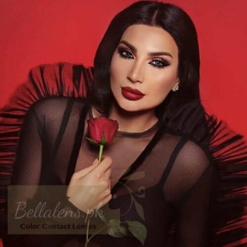Buy Bella Radiant Gray Contact Lenses in Pakistan - Glow Collection - Bellalens.pk