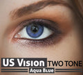 Aqua Blue – Two Tone US Vision Lense