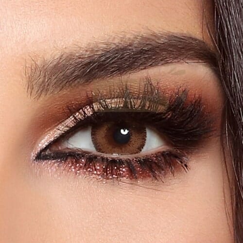 Buy Bella Radiant Brown Contact Lenses in Pakistan - Glow Collection - Bellalens.pk
