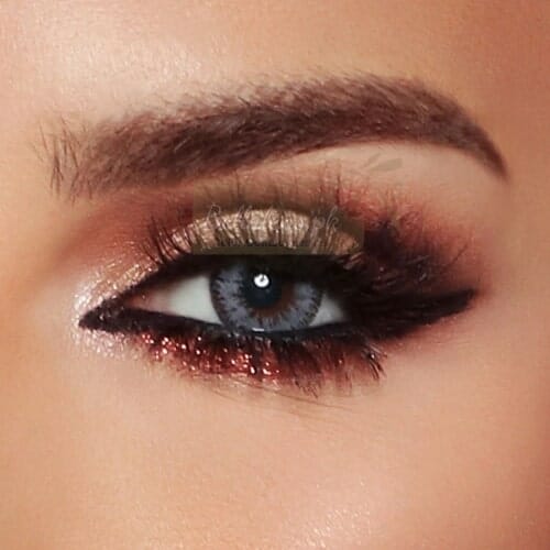 Buy Bella Radiant Gray Contact Lenses in Pakistan - Glow Collection - Bellalens.pk