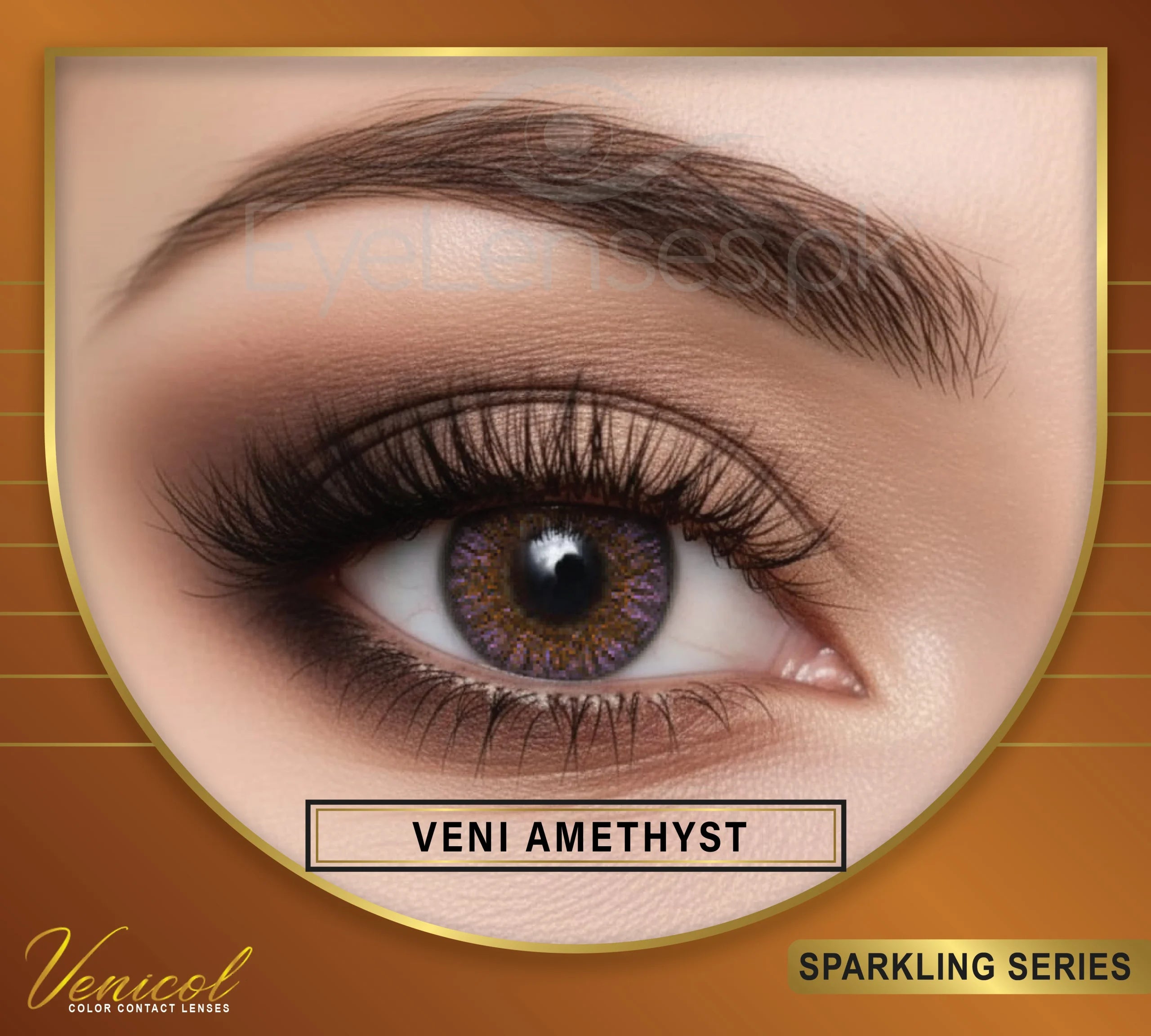 Amethyst Brown Lens Sparkling – Venicol