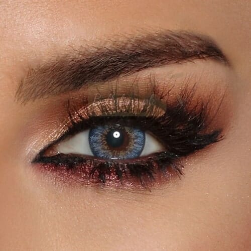 Buy Bella Vivid Blue Contact Lenses in Pakistan - Glow Collection - Bellalens.pk